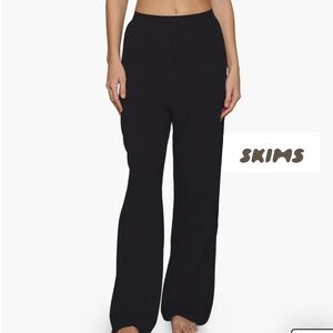 Skims Boyfriend‎ Loose Pant Onyx/ Black Size Medium